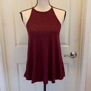 New Athleta Burgundy Tank, Small